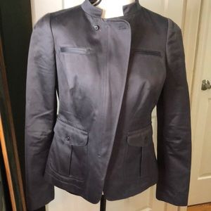 Banana Republic brushed sateen Cotten blazer